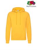 FELPA CAPPUCCIO CLASSIC UOMO GIALLO GIRASOLE