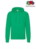 FELPA CAPPUCCIO CLASSIC UOMO VERDE PRATO