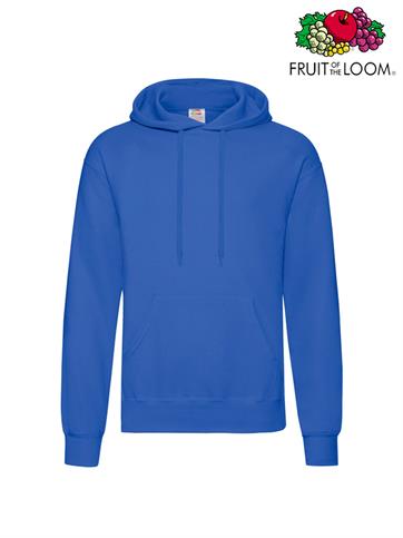 FELPA CAPPUCCIO CLASSIC UOMO BLU ROYAL