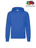 FELPA CAPPUCCIO CLASSIC UOMO BLU ROYAL