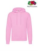 FELPA CAPPUCCIO CLASSIC UOMO ROSA PASTELLO