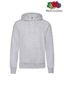 FELPA CAPPUCCIO CLASSIC UOMO GRIGIO MELANGE