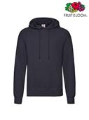 FELPA CAPPUCCIO CLASSIC UOMO BLU NOTTE