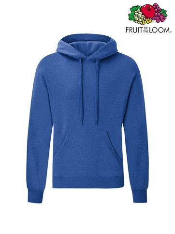 FELPA CAPPUCCIO CLASSIC UOMO VINTAGE ROYAL