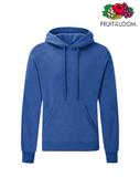 FELPA CAPPUCCIO CLASSIC UOMO VINTAGE ROYAL