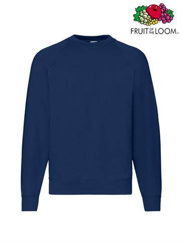 FELPA RAGLAN UOMO GIROCOLLO CLASSIC BLU NAVY