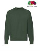 FELPA RAGLAN UOMO GIROCOLLO CLASSIC VERDE BOTTIGLIA