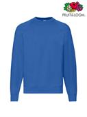 FELPA RAGLAN UOMO GIROCOLLO CLASSIC BLU ROYAL