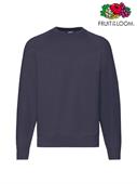 FELPA RAGLAN UOMO GIROCOLLO CLASSIC BLU NOTTE