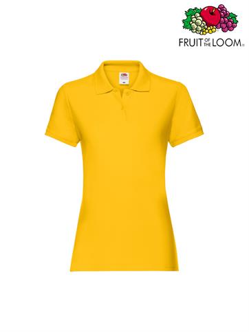 POLO PREMIUM LADY FIT GIALLO GIRASOLE