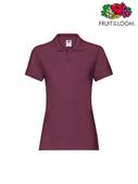 POLO PREMIUM LADY FIT BORDEAUX