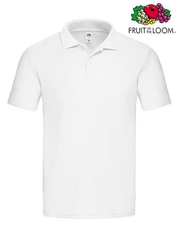 POLO ORIGINAL UOMO M/C 100% COTONE BIANCO