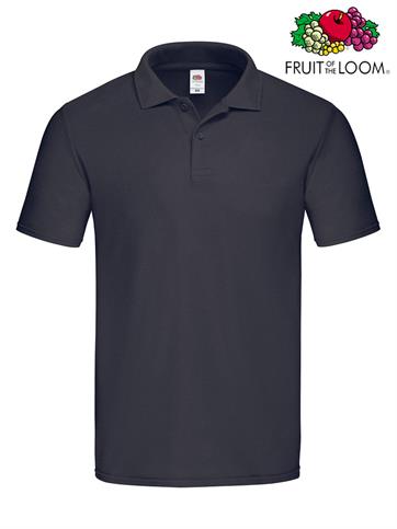POLO ORIGINAL UOMO M/C 100% COTONE BLU NOTTE