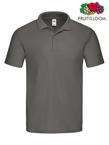 POLO ORIGINAL UOMO M/C 100% COTONE GRAFITE CHIARO
