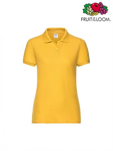 POLO DONNA 63/35 GIALLO GIRASOLE