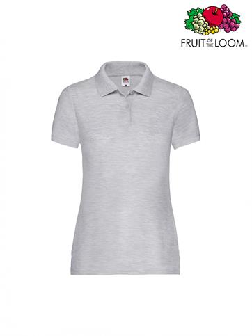 POLO DONNA 63/35 GRIGIO MELANGE