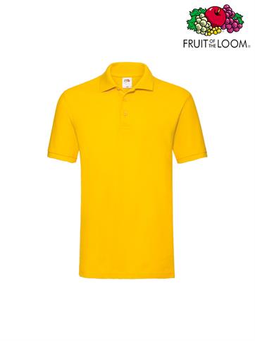 POLO PREMIUM UOMO M/C GIALLO GIRASOLE