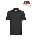 POLO PREMIUM UOMO M/C NERO