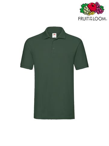 POLO PREMIUM UOMO M/C VERDE BOTTIGLIA