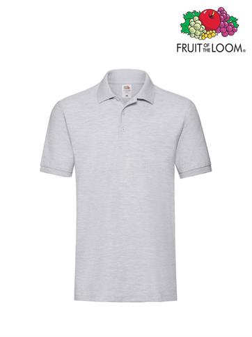 POLO PREMIUM UOMO M/C GRIGIO MELANGE