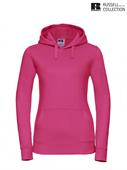 265F FELPA CAPPUCCIO DONNA FUCSIA
