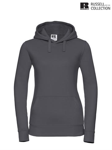 265F FELPA CAPPUCCIO CONVOY GREY DONNA