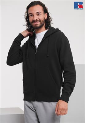 FELPA UOMO RUSSELL CON CAPPUCCIO E ZIP LUNGA AUTHENTIC