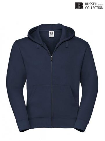266M FELPA CAPP. ZIP UOMO FRENCH NAVY