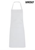 RAMSAY 9128 GREMBIULE LUNGO UNISEX BIANCO