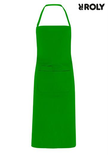 DUCASSE 9129 GREMBIULE LUNGO UNISEX VERDE FELCE.