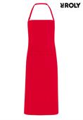 DUCASSE 9129 GREMBIULE LUNGO UNISEX ROSSO.