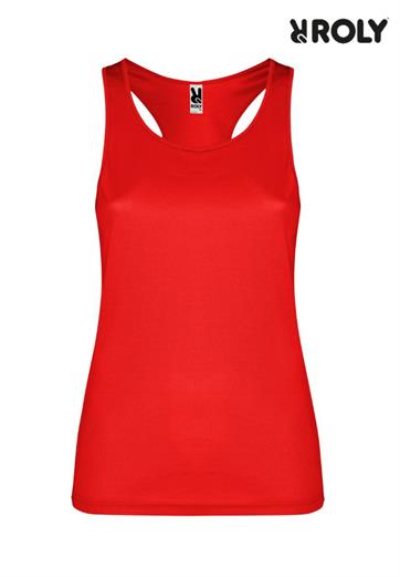 SHURA DONNA CANOTTA SPORT ROSSO