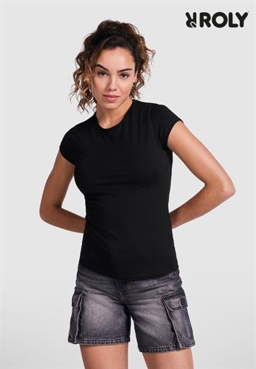 T-SHIRT MANICA CORTA E GIROCOLLO DONNA BALI 6597 COTONE ROLY