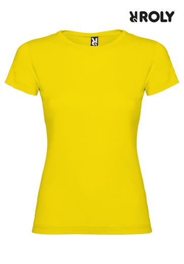 JAMAICA DONNA T-SHIRT M/C GIALLO