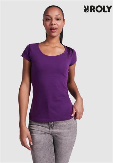 T-SHIRT MANICA CORTA DONNA GUADALUPE 6647 100% COTONE ROLY