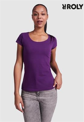 T-SHIRT MANICA CORTA DONNA GUADALUPE 6647 100% COTONE ROLY
