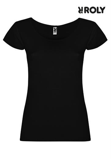 GUADALUPE DONNA T-SHIRT M/C NERA