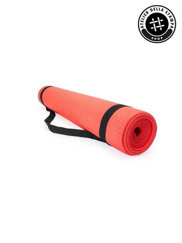 CHAKRA TAPPETINO YOGA IN PVC ROSSO
