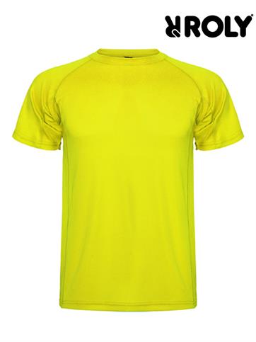 MONTECARLO UOMO T-SHIRT GIALLO FLUO