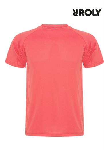 MONTECARLO UOMO T-SHIRT CORALLO FLUO