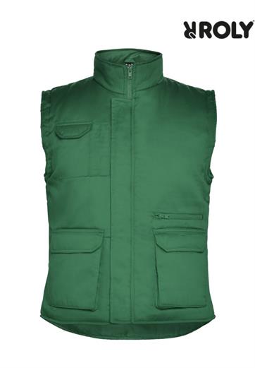 ALMANZOR UOMO 5067 GILET DA LAVORO VERDE BOTTIGLIA