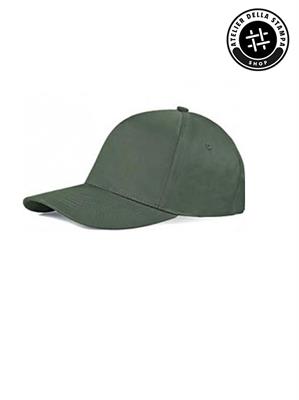 PM105 CAPPELLINO ECO GOLF VERDE MILITARE 5 PANNELLI ADULTO