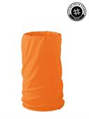PM203 SCALDACOLLO BANDANA MULTIUSO TUBOLARE ARANCIO COTONE