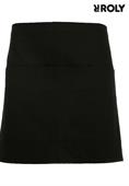9123 DELANTAL GREMBIULE CORTO ROLY CLASSIC NERO UNISEX