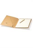 7980 YASPER CARTELLINA IN CARTANE RICICLATO CON BLOCCO ECRU