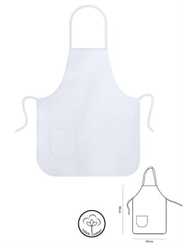 PC606 SINALINO DA LAVORO IN COTONE BIANCO