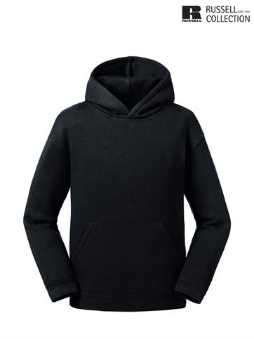 265B FELPA BAMBINO AUTHENTIC CON CAPPUCCIO NERO