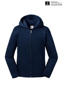 266B FELPA BAMBINO ZIP E CAPPUCCIO FRENCH NAVY