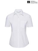 935F CAMICIA DONNA M/C POP. BIANCO