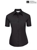 935F CAMICIA DONNA M/C POP. NERO